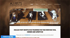 Desktop Screenshot of ajfelts.com